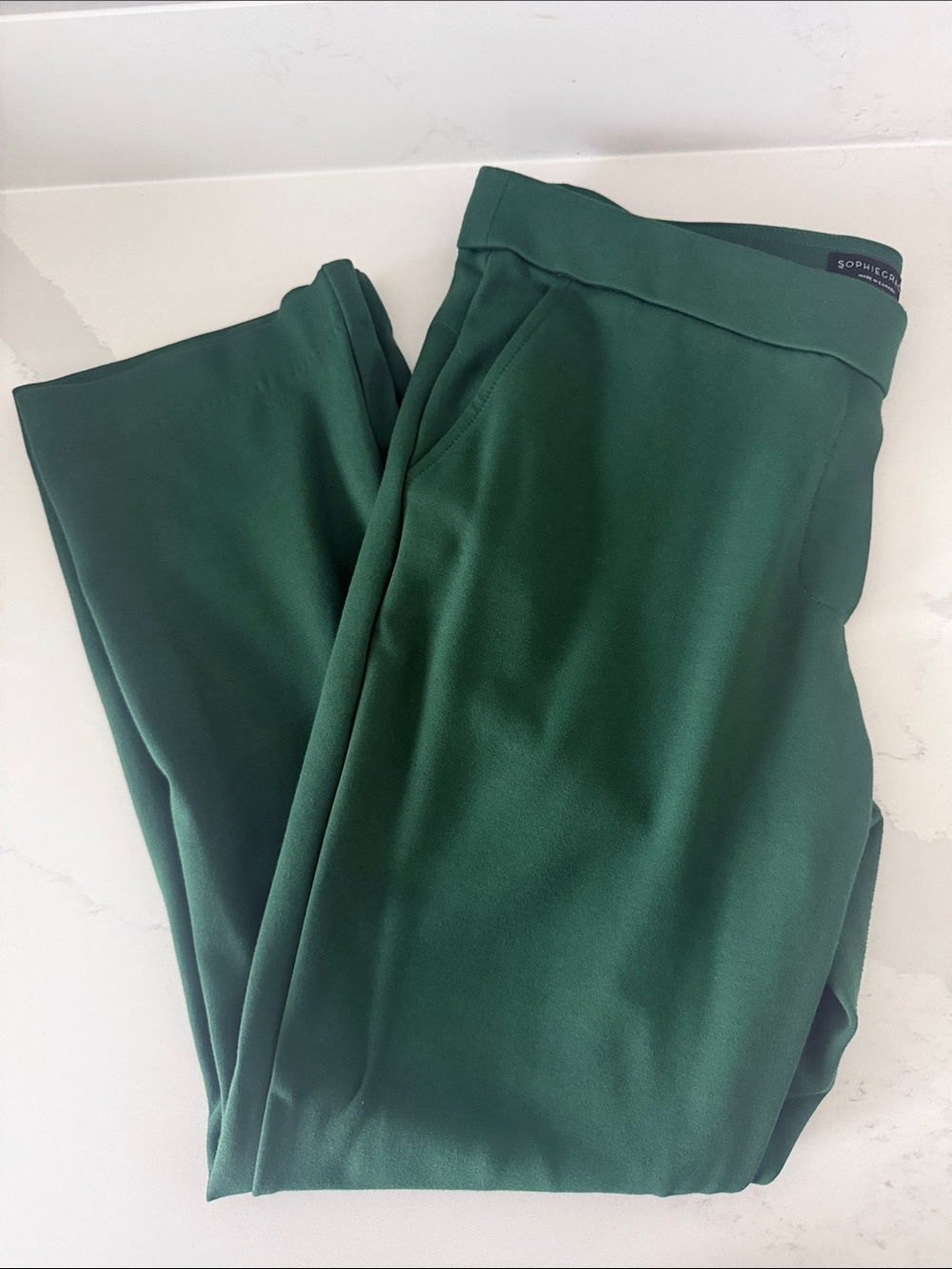 EUC Sophie Grace Helen pants, Forest Green XL